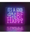 Cartel Neón It's a Good Day to Be Happy