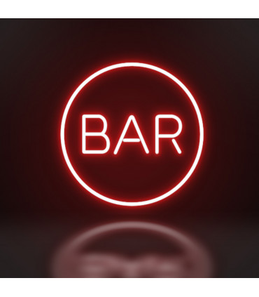 Cartel Neón Bar