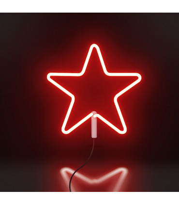 Lámpara neón Estrella