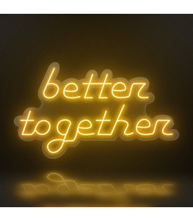 Cartel Neón Better Together