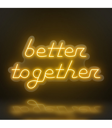 Cartel Neón Better Together
